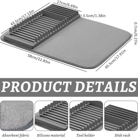 Dish and Spoon Holder Mat
