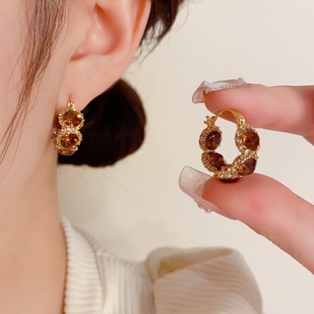 Luxury high-grade fashion earrings for women
