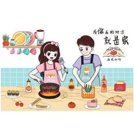 Kitchen Oil-Proof Stickers ( D )
