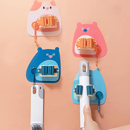 ( ২ পিস )Multi Functional Bathroom Mop Clip