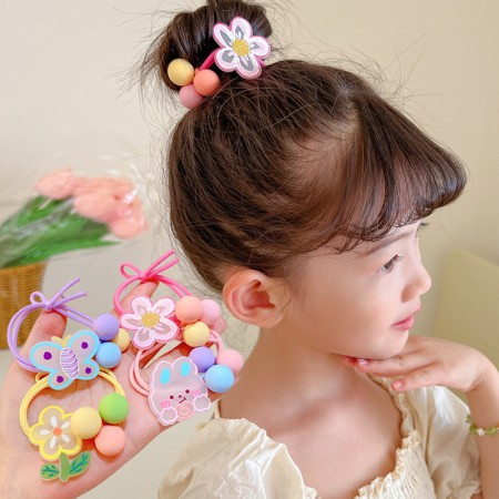 ( ৮ পিস)  Korean Sweet Ponytail Hair band