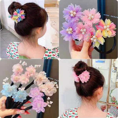 ( 1 Pcs )Premium Flower Hairband for Styling
