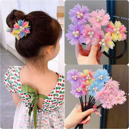 ( 2 Pcs )Premium Flower Hairband for Styling
