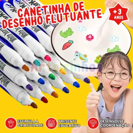Magical Water Painting Pen (12 Colors )