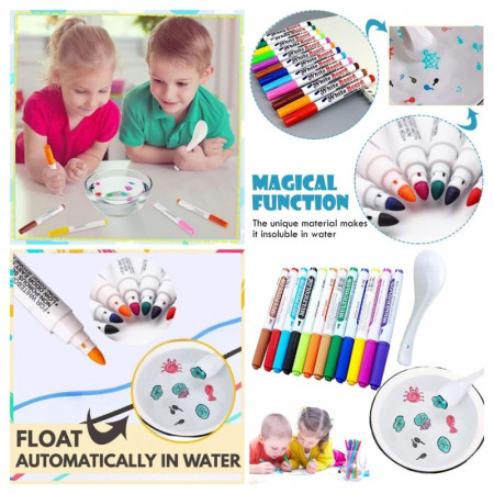 Magical Water Painting Pen (12 Colors )
