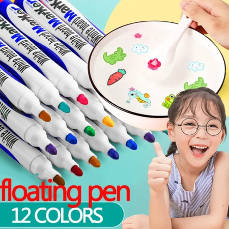 Magical Water Painting Pen (12 Colors )